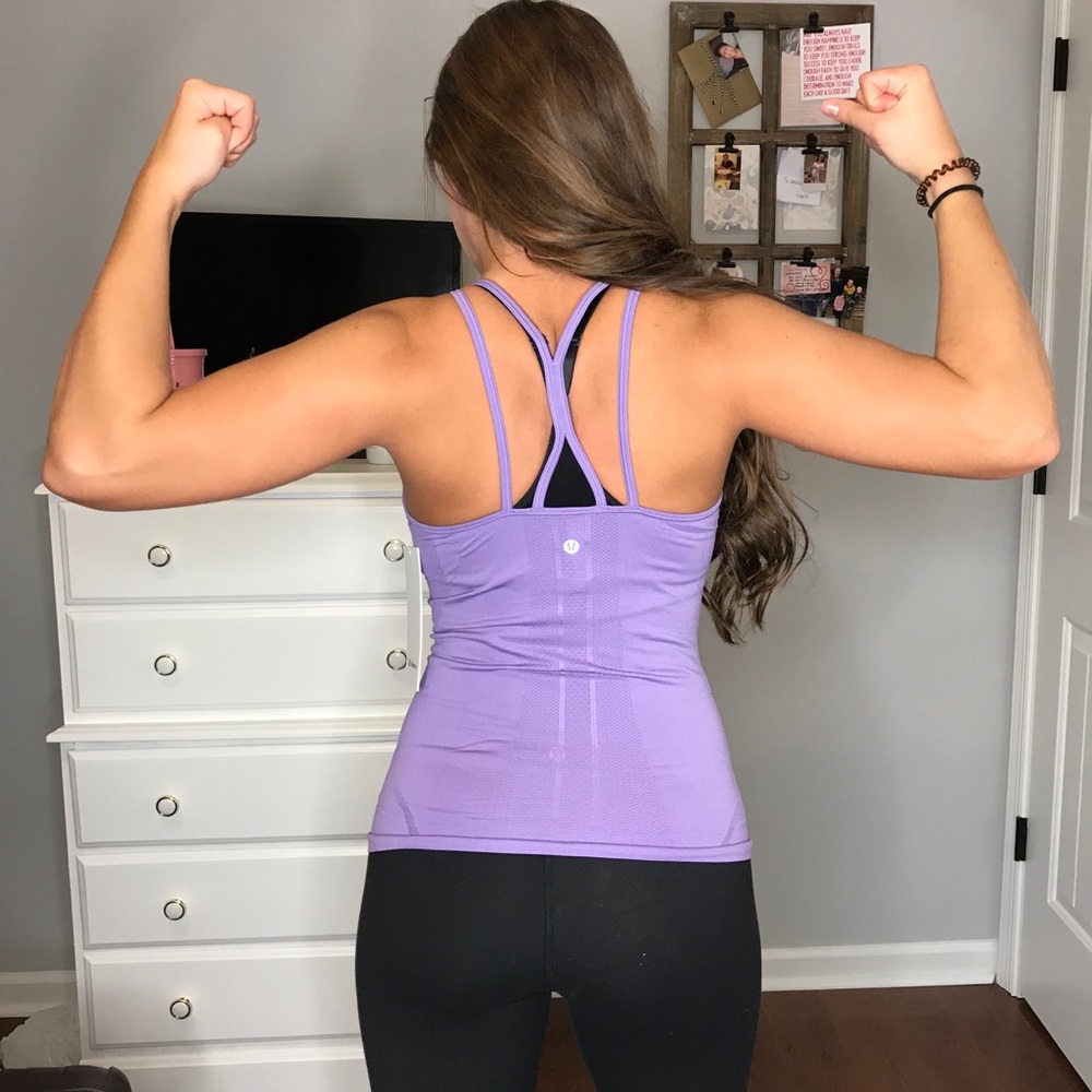 Lululemon Purple Swiftly Tech Strappy Tank NWT